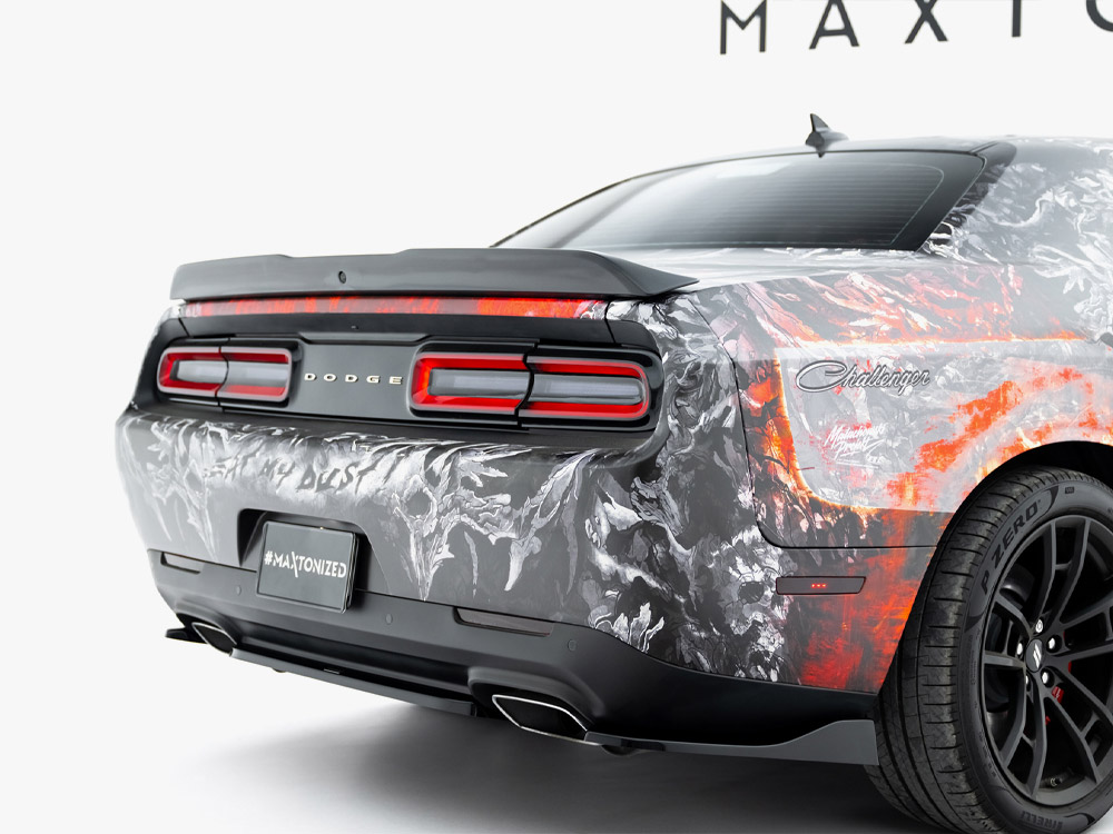 Rear Splitter Dodge Challenger GT Mk3 Facelift - 4 