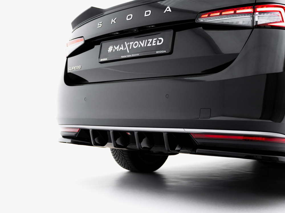 Rear Valance Skoda Superb Mk4 - 3 
