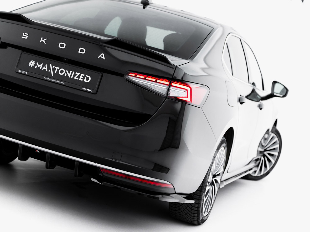 Rear Side Splitters V.1 Skoda Superb Mk4 - 3 