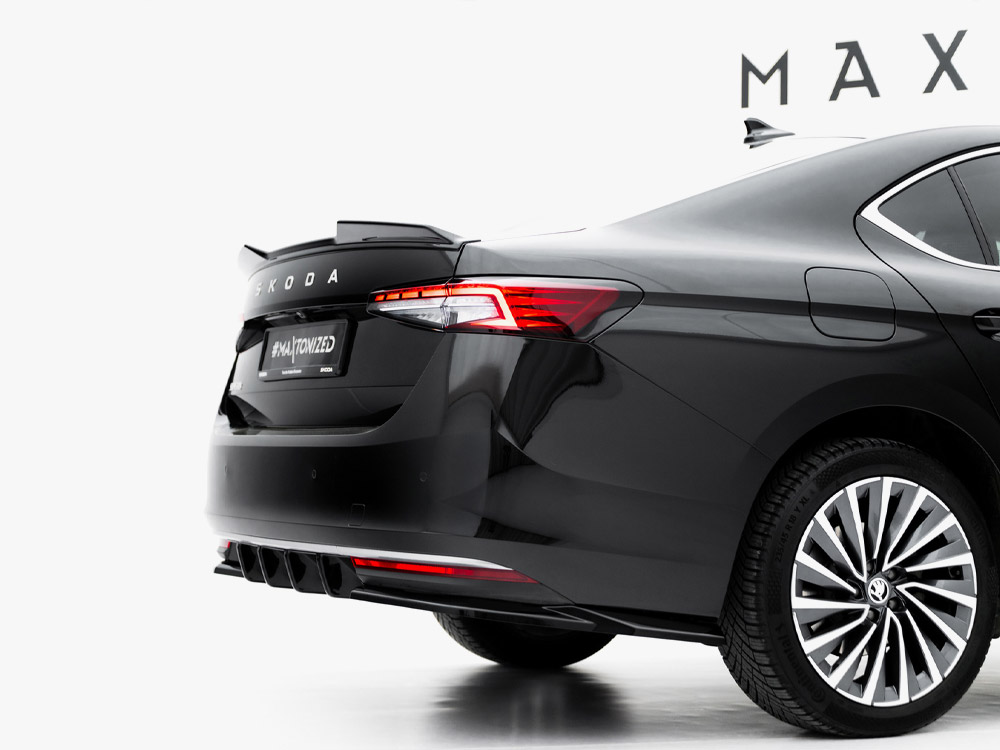 Rear Side Splitters V.1 Skoda Superb Mk4 - 4 