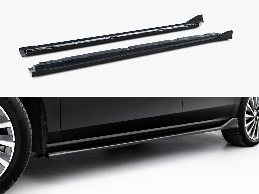 Side Skirts Diffusers V.2 Skoda Superb Mk4 - 1 