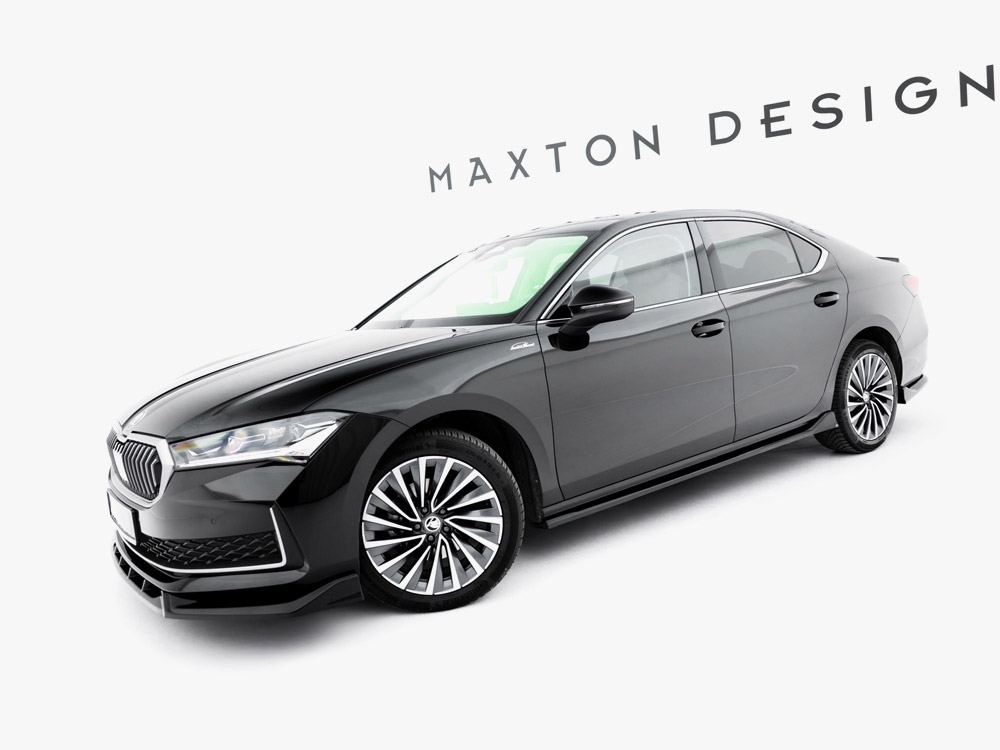 Side Skirts Diffusers V.2 Skoda Superb Mk4 - 2 
