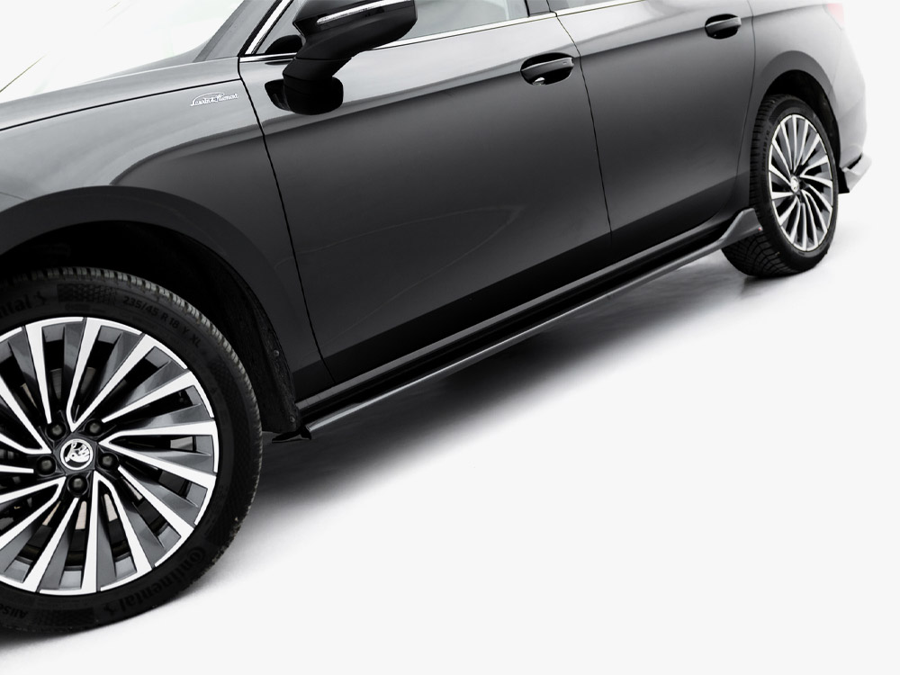 Side Skirts Diffusers V.2 Skoda Superb Mk4 - 4 