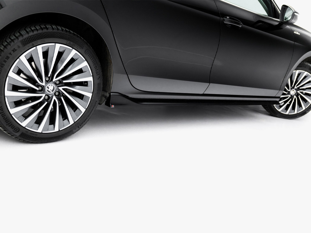 Side Skirts Diffusers V.2 Skoda Superb Mk4 - 5 