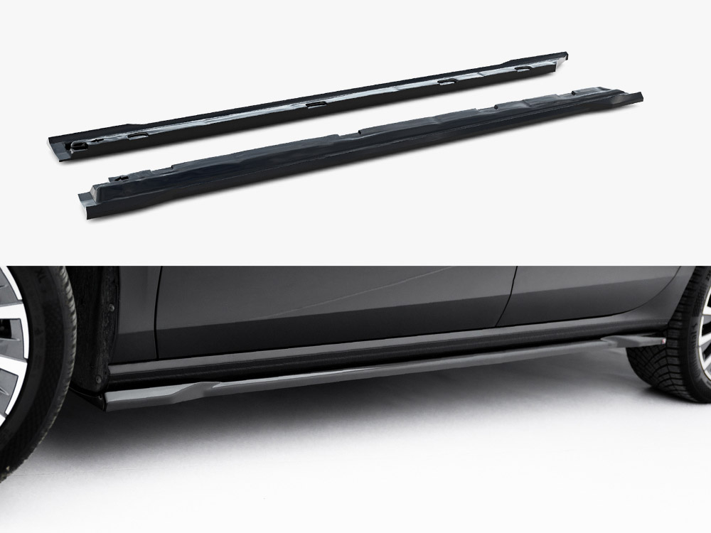 Side Skirts Diffusers V.1 Skoda Superb Mk4 - 1 