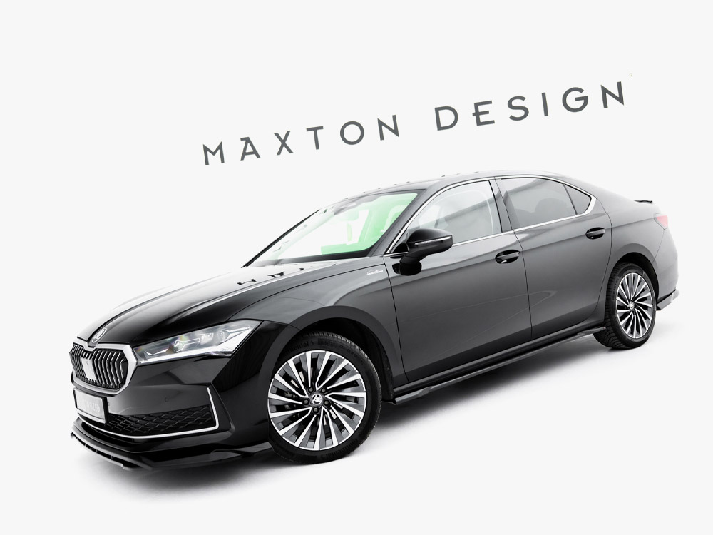 Side Skirts Diffusers V.1 Skoda Superb Mk4 - 2 