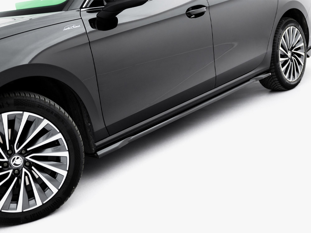 Side Skirts Diffusers V.1 Skoda Superb Mk4 - 3 