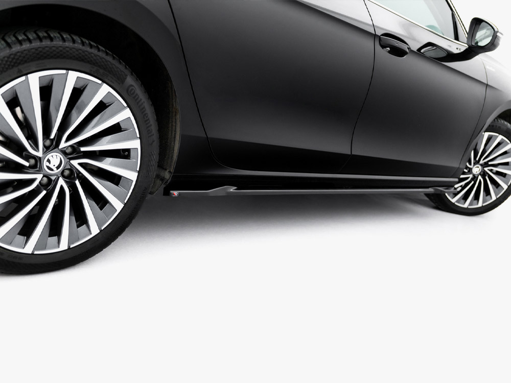 Side Skirts Diffusers V.1 Skoda Superb Mk4 - 4 