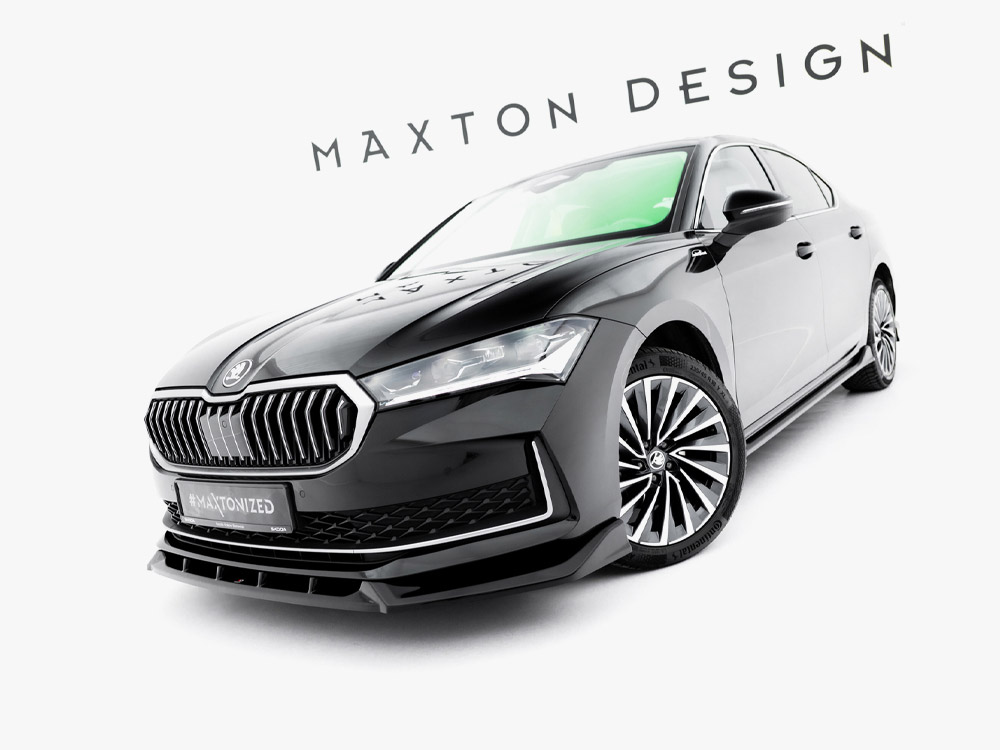 Front Splitter V.2 Skoda Superb Mk4 - 3 