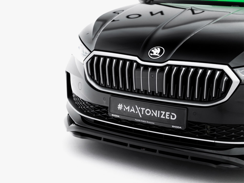 Front Splitter V.1 Skoda Superb Mk4 - 5 