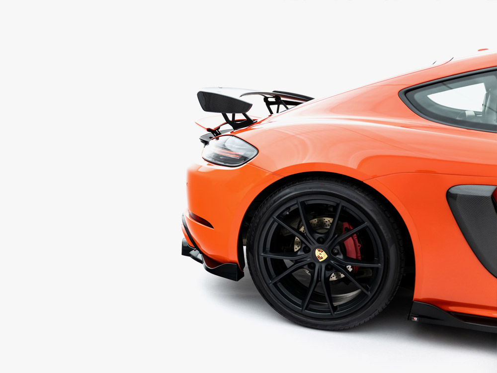 Rear Splitter (Vertical Bars) Porsche 718 Cayman GTS 982c - 6 