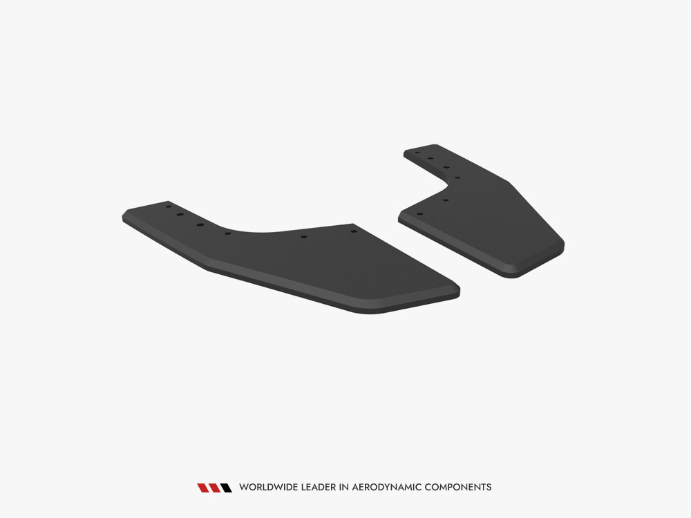 Street PRO Rear Side Splitters V.2 Volkswagen Golf R Mk8 / Mk8 Facelift - 5 