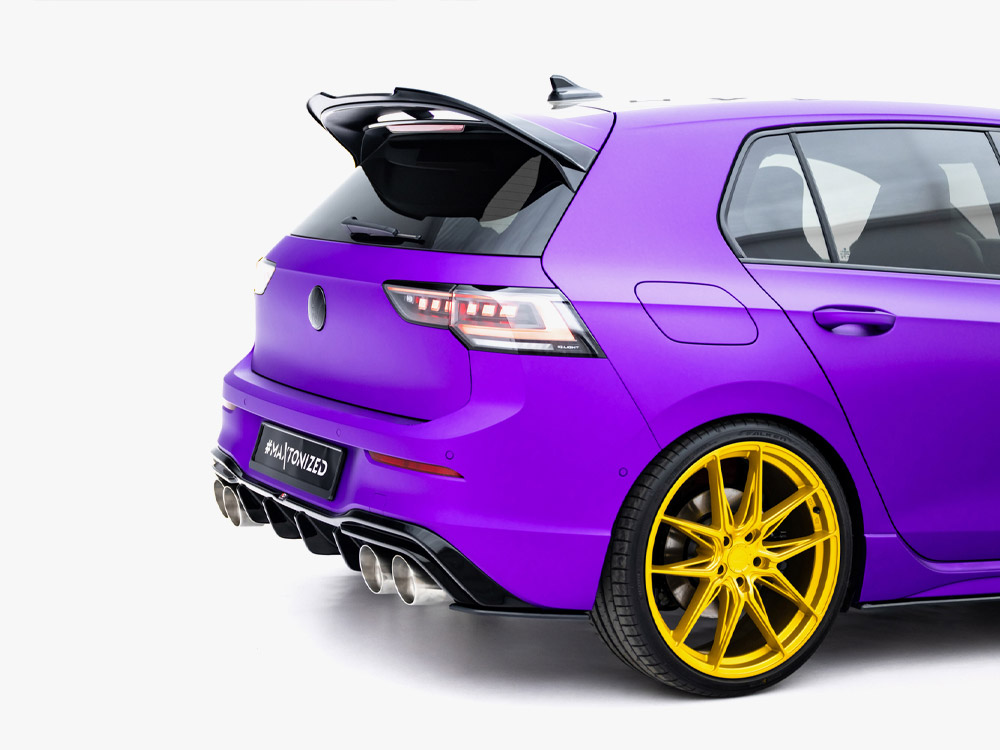 Street PRO Rear Side Splitters V.2 Volkswagen Golf R Mk8 / Mk8 Facelift - 4 