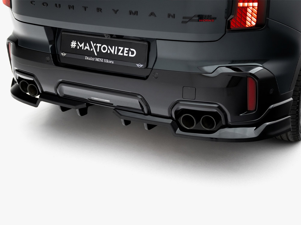 Rear Splitter (Vertical Bars) Mini Countryman JCW U25 - 3 