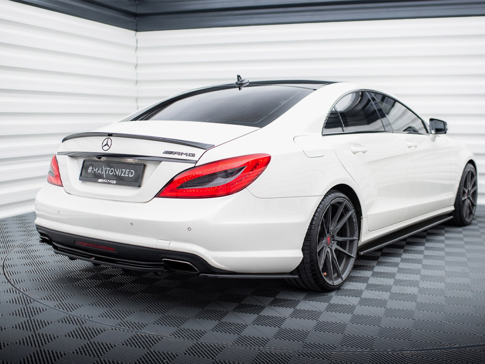 Rear Splitter (Vertical Bars) Mercedes-Benz CLS AMG-Line C218 - 2 