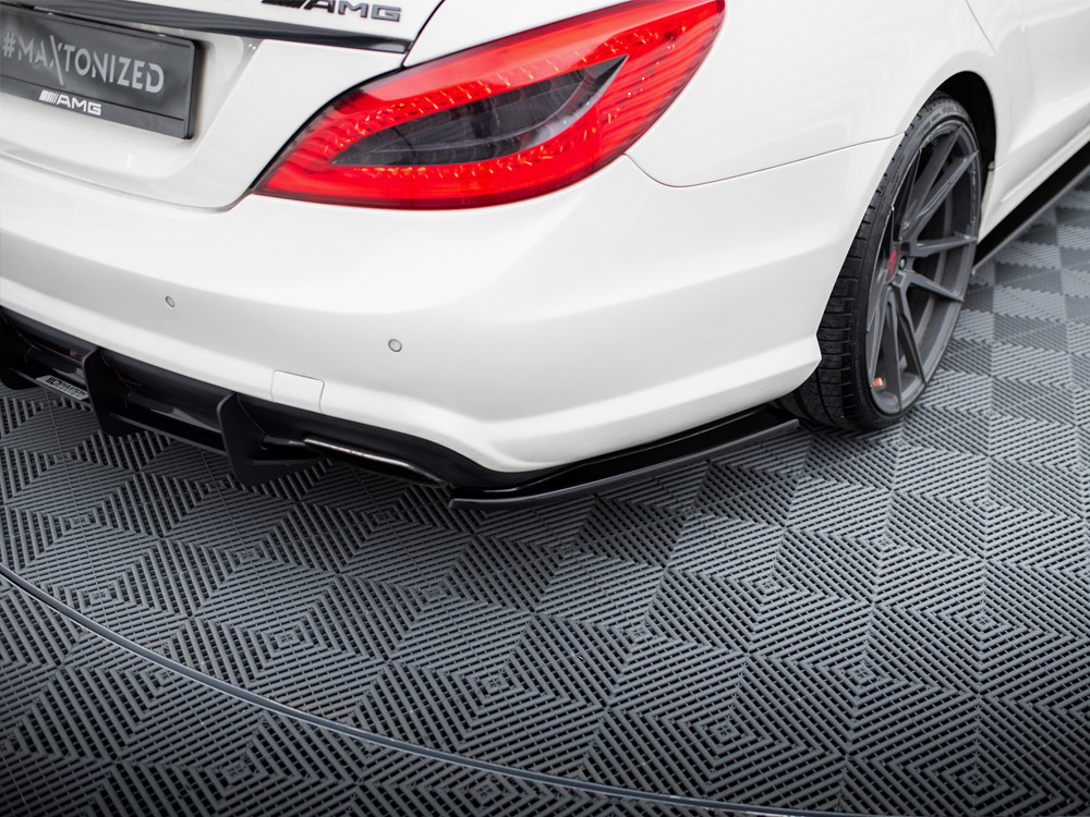 Rear Side Splitters Mercedes-Benz CLS AMG-Line C218 - 2 