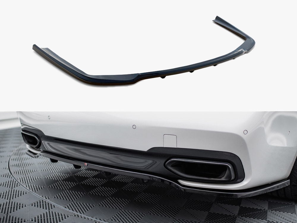 Rear Splitter (Vertical Bars) BMW 7 M-Pack G11 / G12 - 1 