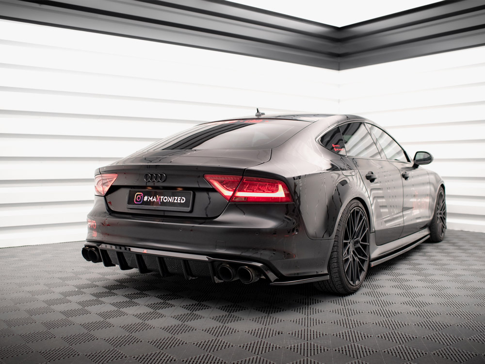 Rear Side Splitters Audi A7 S-Line C7 - 2 