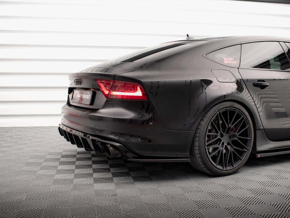 Rear Side Splitters Audi A7 S-Line C7 - 3 