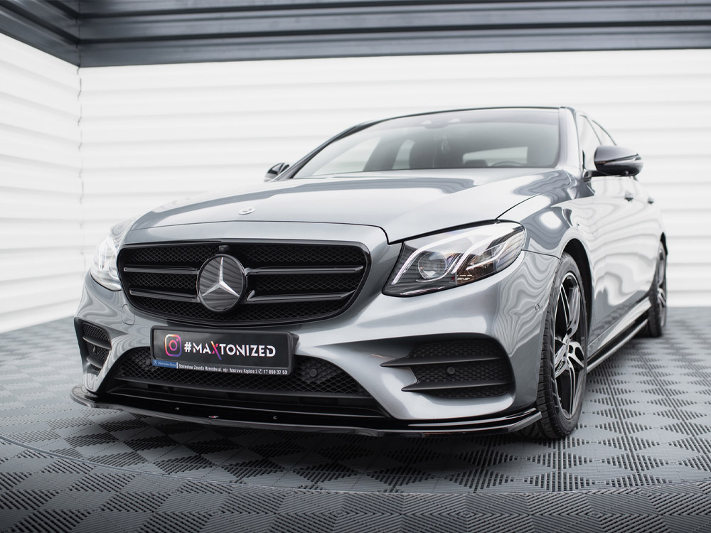 Front Splitter Mercedes-Benz E43 AMG / AMG-Line Sedan / Estate W213 / S213 - 2 