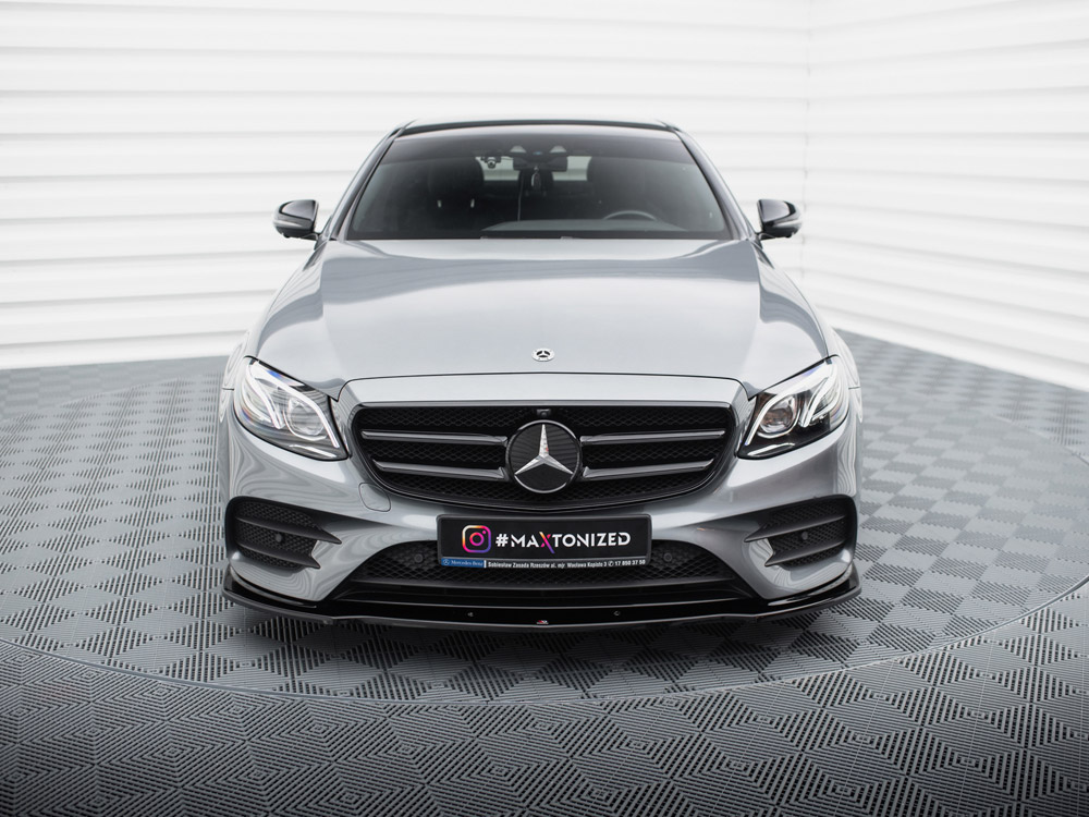 Front Splitter Mercedes-Benz E43 AMG / AMG-Line Sedan / Estate W213 / S213 - 3 