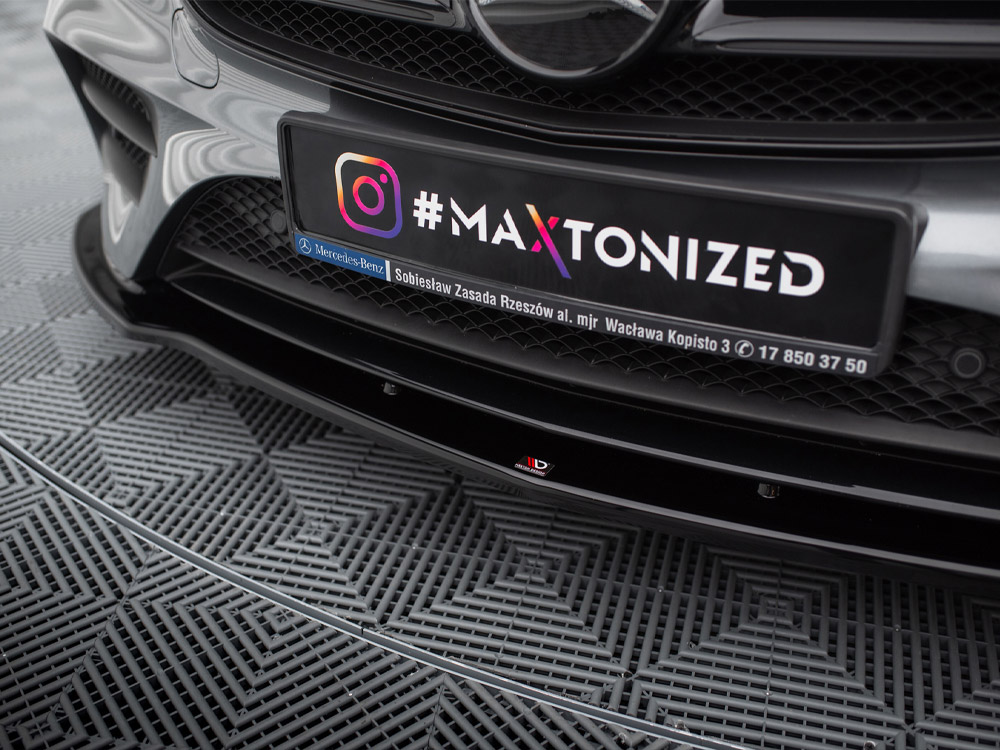 Front Splitter Mercedes-Benz E43 AMG / AMG-Line Sedan / Estate W213 / S213 - 4 