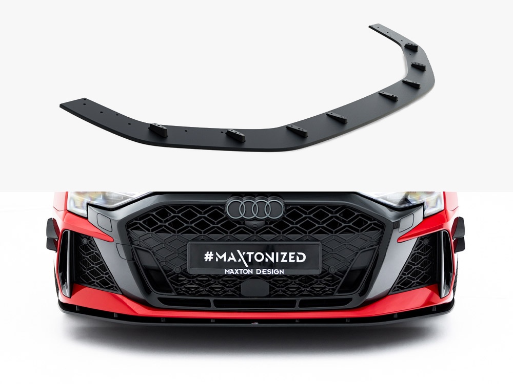 Street PRO Front Splitter Audi RS3 Sedan 8Y Facelift - 1 