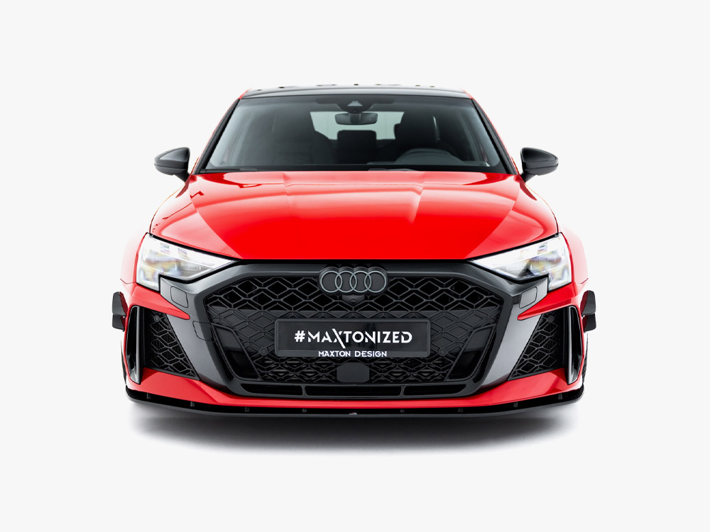 Street PRO Front Splitter Audi RS3 Sedan 8Y Facelift - 4 
