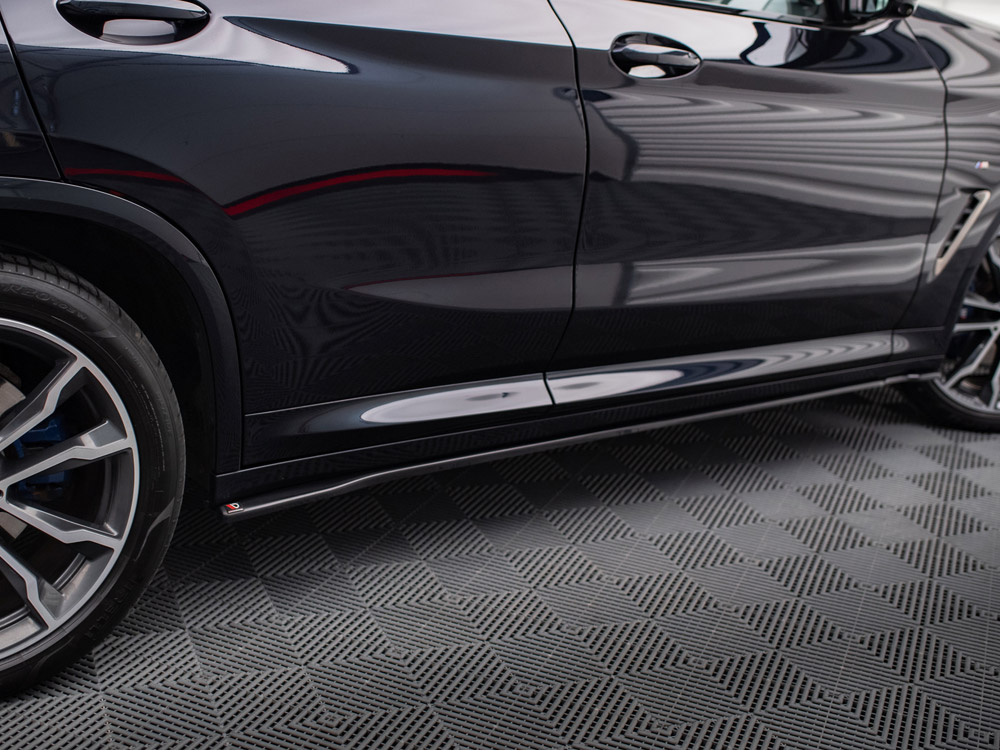 Side Skirts Diffusers V.1 BMW X4 M-Pack G02 - 4 