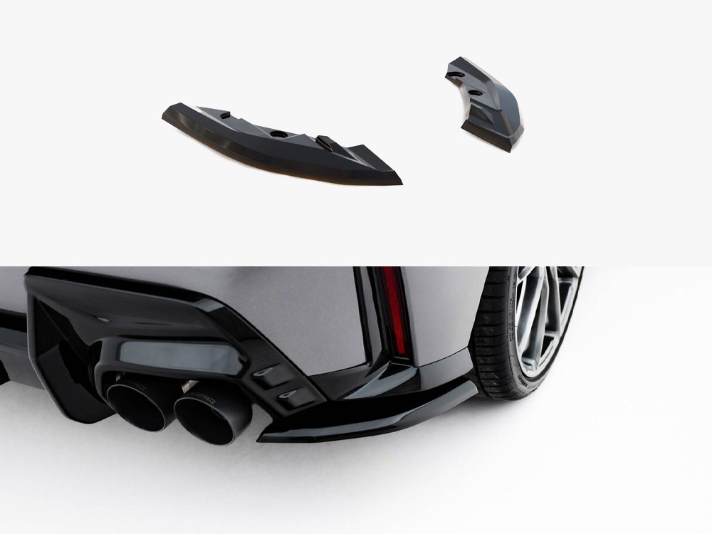 Rear Side Splitters V.1 BMW M135i F70 - 1 