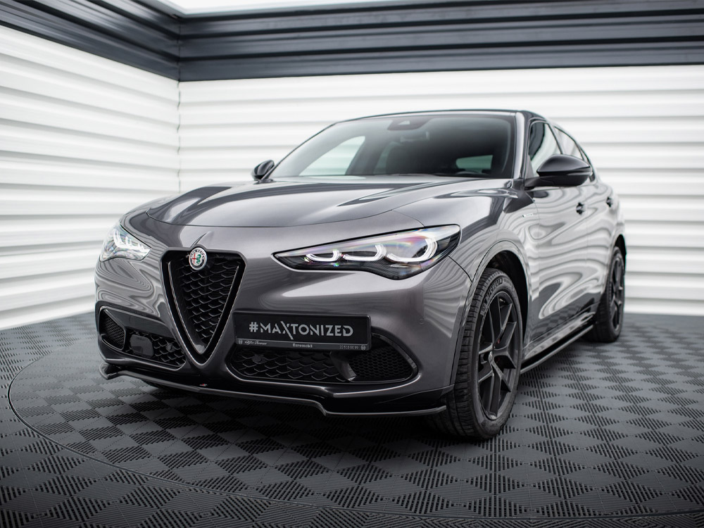 Front Splitter V.1 Alfa Romeo Stelvio Mk1 - 2 