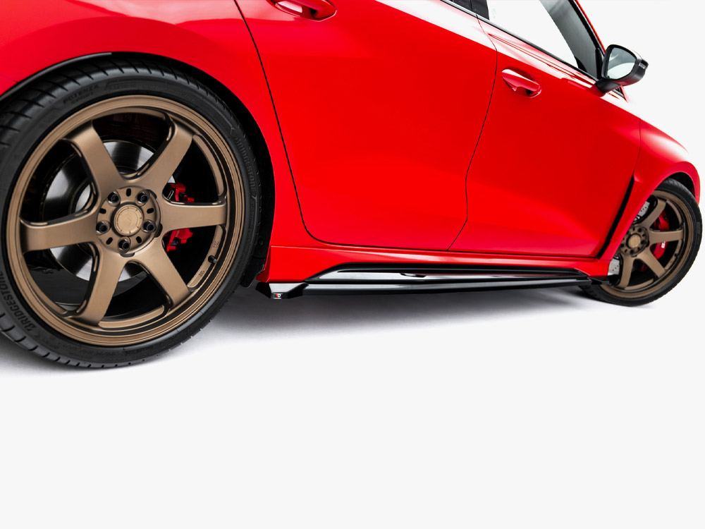 Side Skirts Diffusers V.1 Audi RS3 Sedan 8Y / 8Y Facelift - 5 