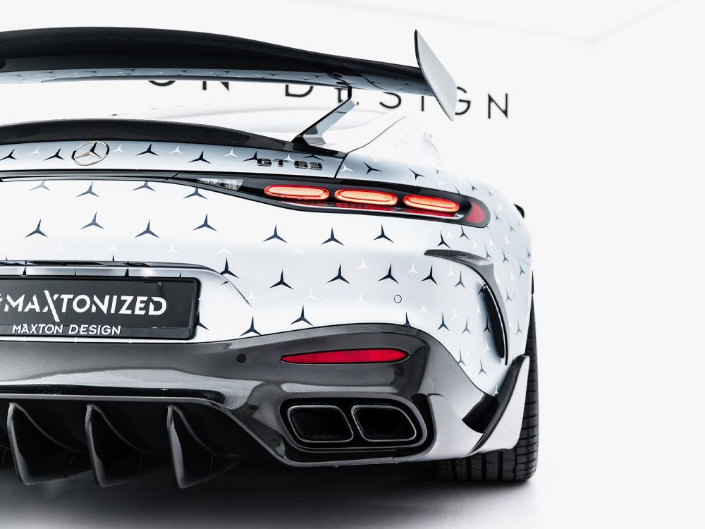 Prepreg Rear Bumper Carbon Canards Mercedes-AMG GT 63 C192 - 3 