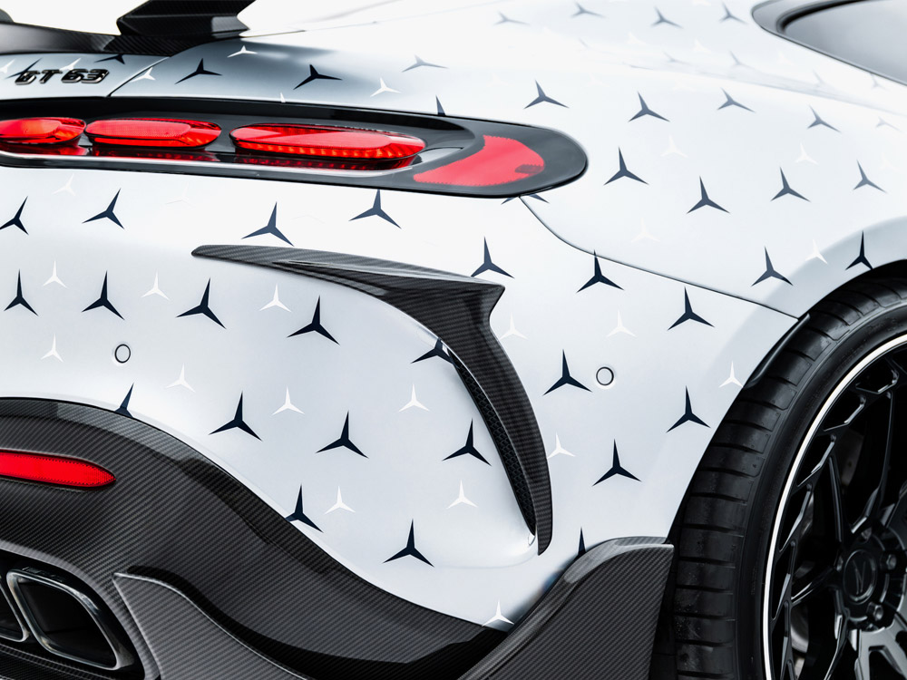 Prepreg Rear Bumper Carbon Canards Mercedes-AMG GT 63 C192 - 4 