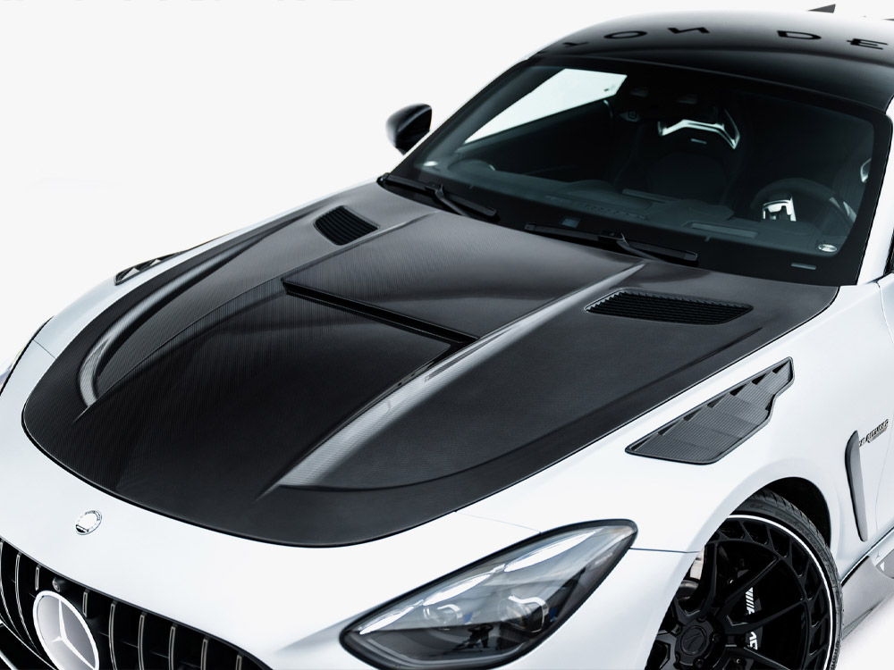Prepreg Carbon Fiber Hood Mercedes-AMG GT 63 C192 - 4 