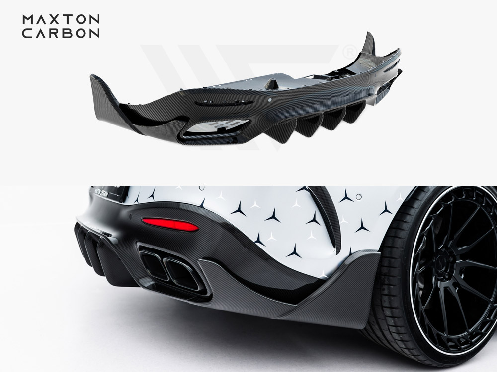 Prepreg Carbon Fiber Rear Diffuser Mercedes-AMG GT 63 C192 - 1 