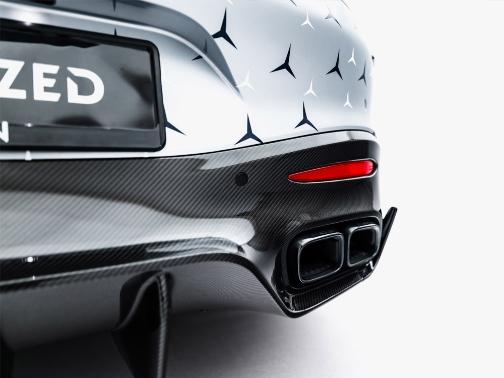 Prepreg Carbon Fiber Rear Diffuser Mercedes-AMG GT 63 C192 - 8 