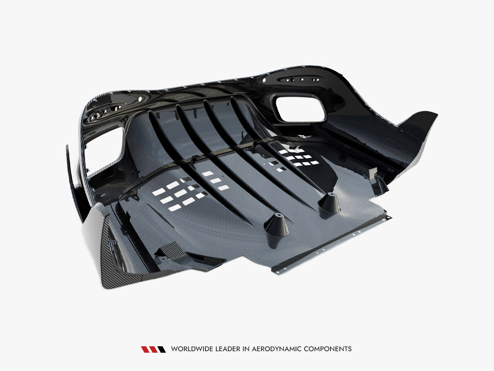 Prepreg Carbon Fiber Rear Diffuser Mercedes-AMG GT 63 C192 - 11 