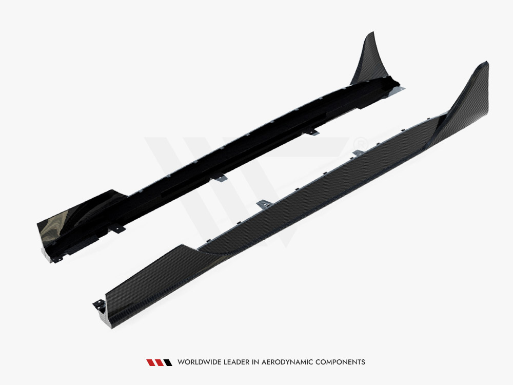 Prepreg Carbon Fiber Side Skirts Mercedes-AMG GT 63 C192 - 9 