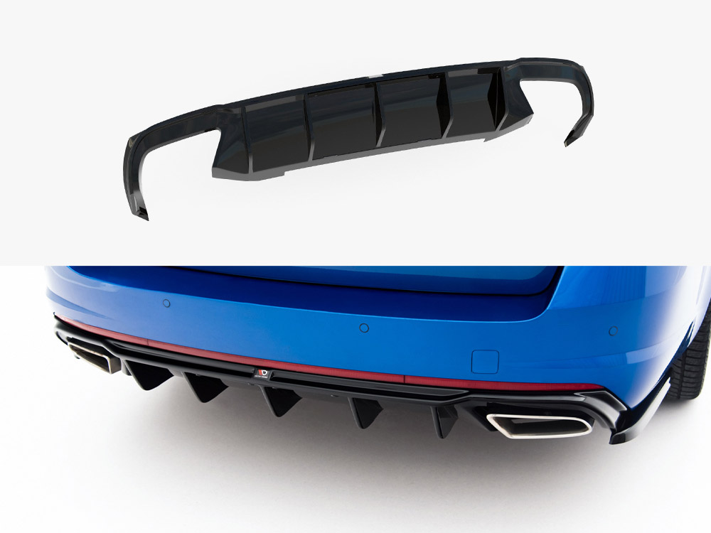Rear Valance V.2 Skoda Octavia RS Mk3 / Mk3 FL Hatchback / Estate (Petrol) - 1 