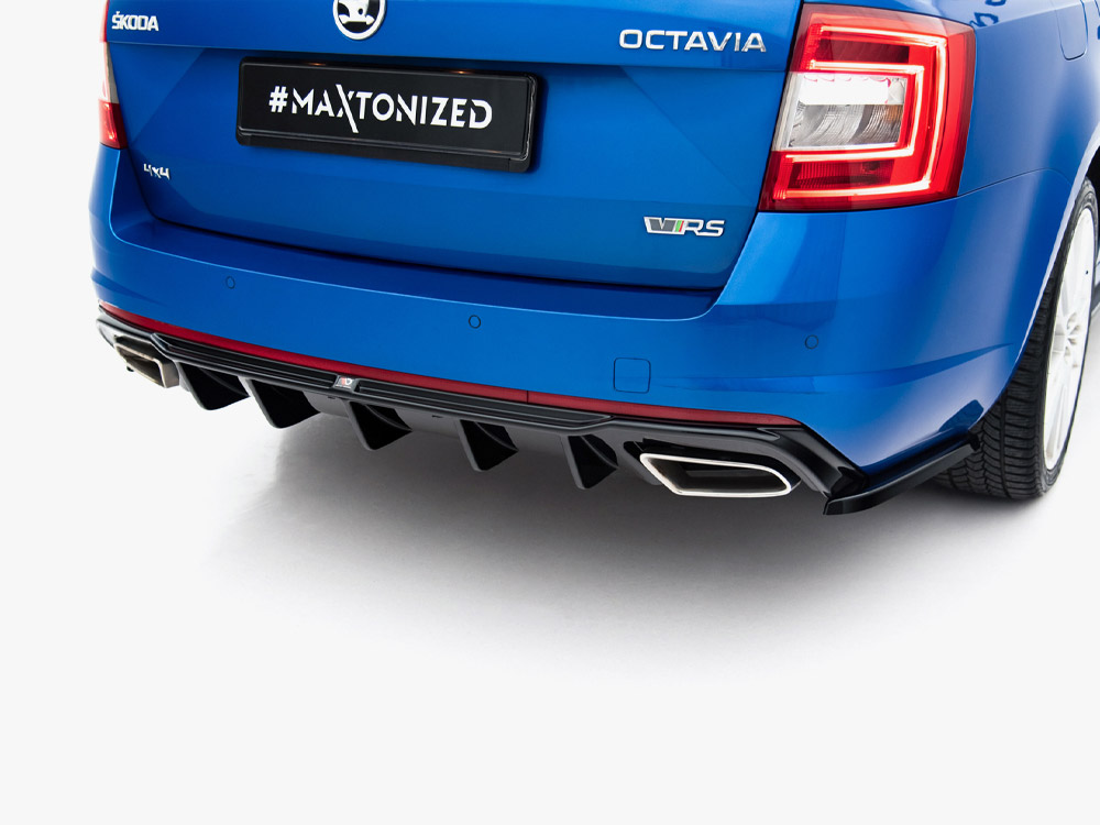 Rear Valance V.2 Skoda Octavia RS Mk3 / Mk3 FL Hatchback / Estate (Petrol) - 4 