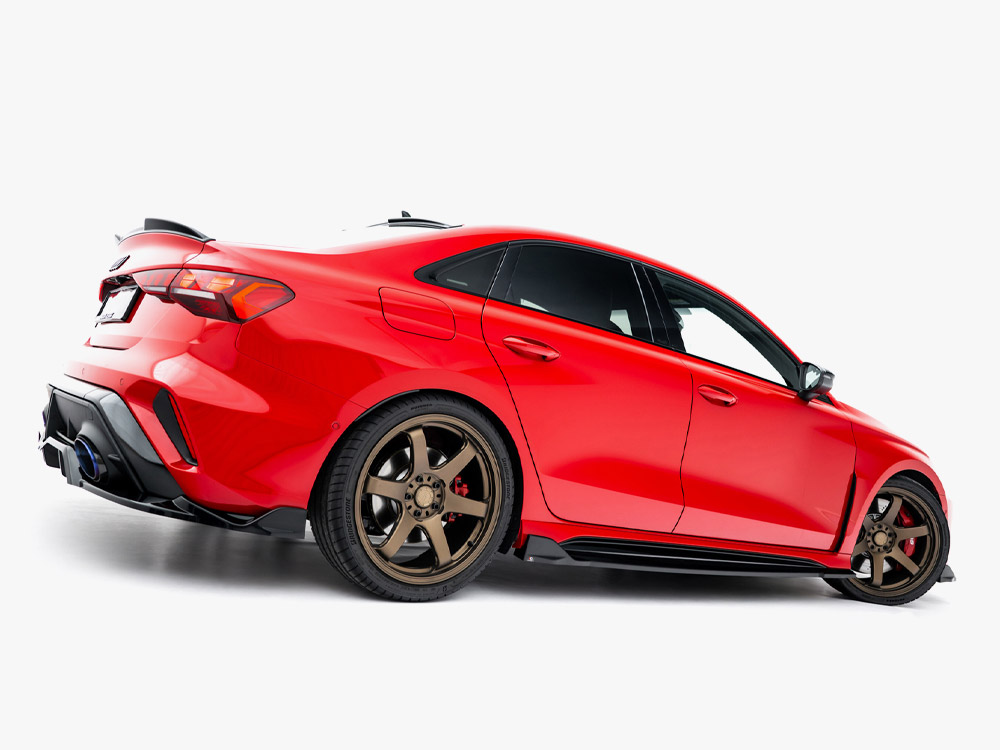 Side Skirts Diffusers V.2 Audi RS3 Sedan 8Y / 8Y Facelift - 3 