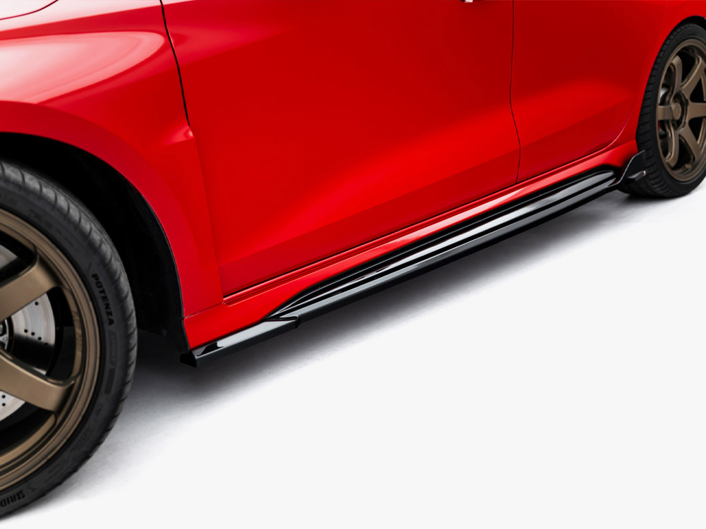 Side Skirts Diffusers V.2 Audi RS3 Sedan 8Y / 8Y Facelift - 4 