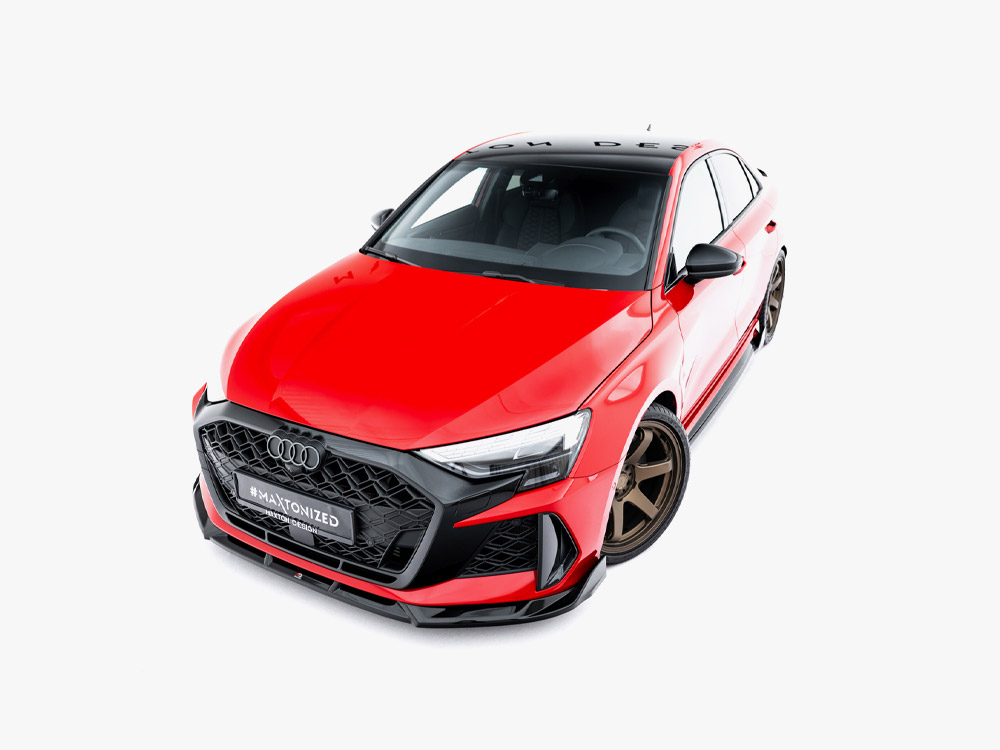 Front Splitter V.3 Audi RS3 Sedan 8Y Facelift - 3 