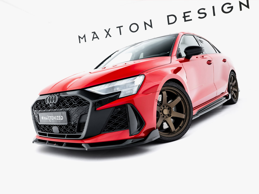 Front Splitter V.3 Audi RS3 Sedan 8Y Facelift - 2 