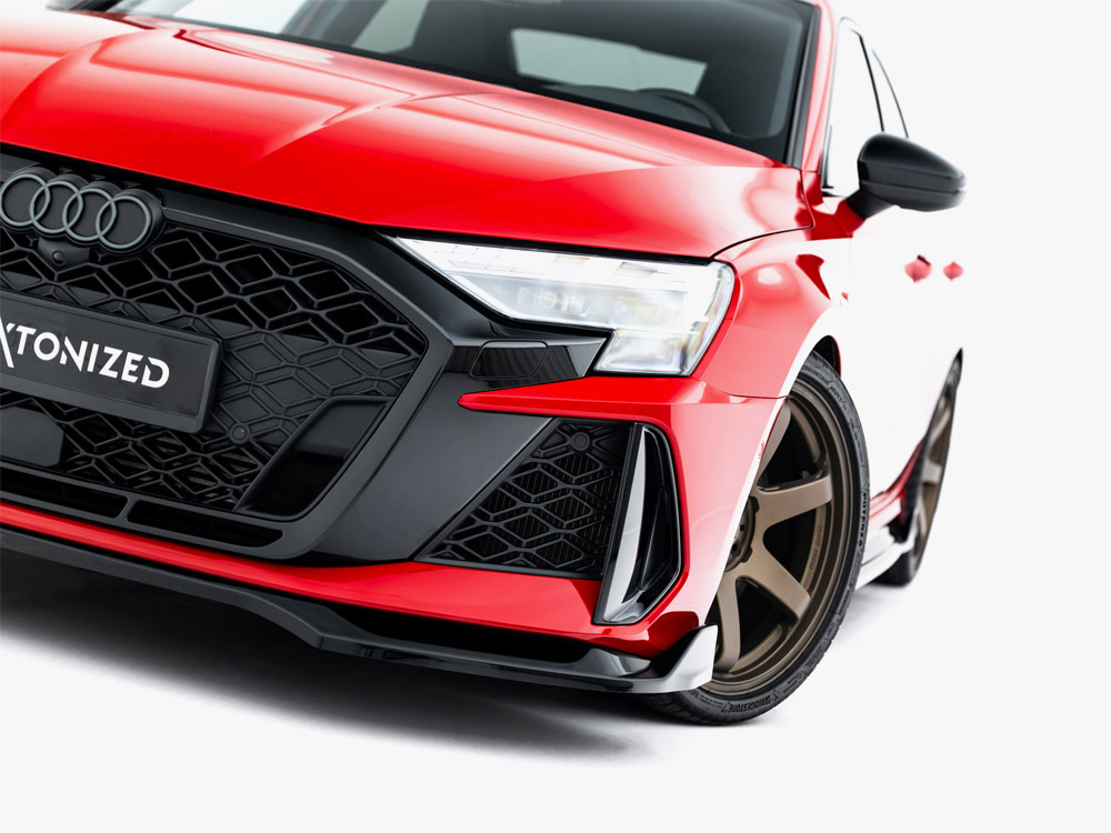 Front Splitter V.2 Audi RS3 Sedan 8Y Facelift - 4 