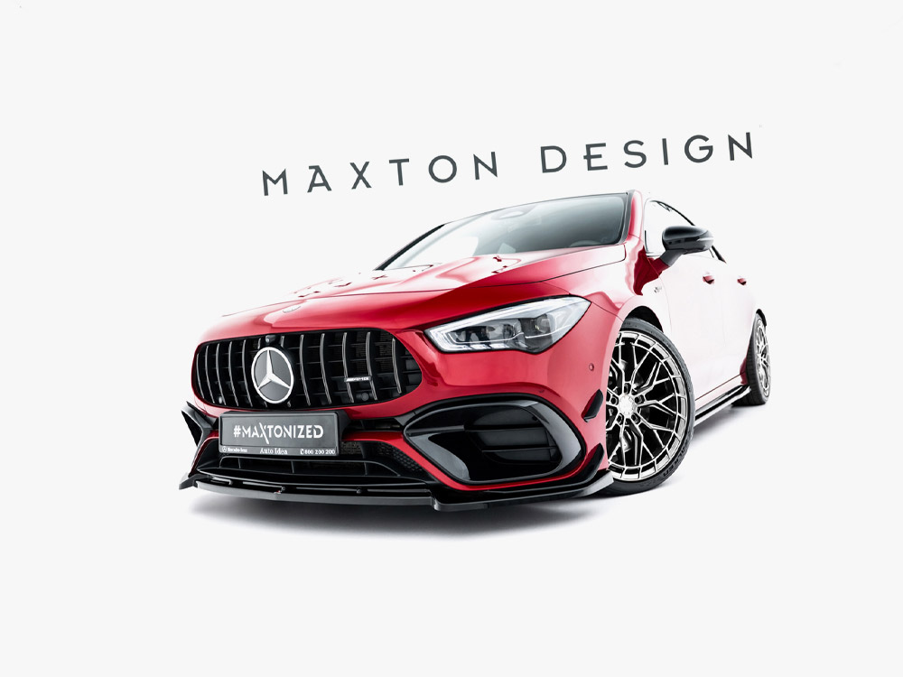 Front Splitter V.5 Mercedes-AMG CLA 45 Aero C118 - 2 