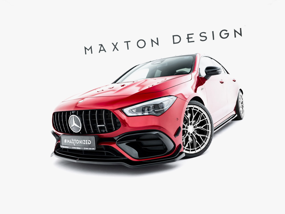 Front Splitter V.4 Mercedes-AMG CLA 45 Aero C118 - 2 