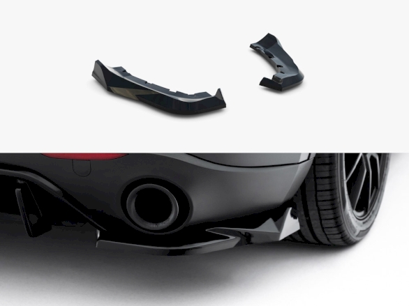 Rear Side Splitters V.2 Alfa Romeo Stelvio Mk1