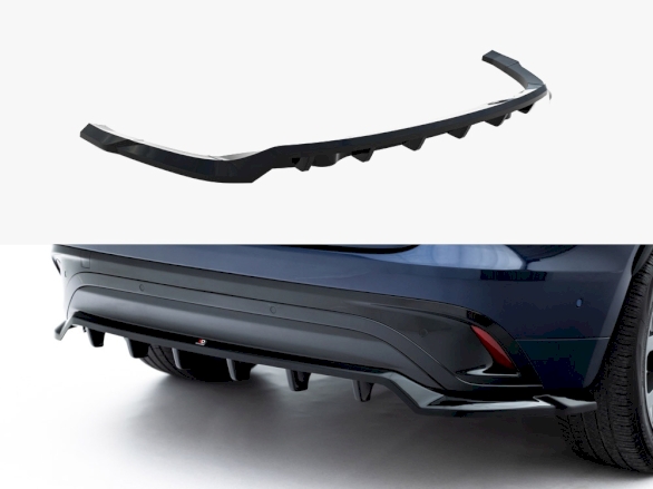 Rear Splitter (Vertical Bars) Jaguar F-Pace R-Sport Mk1 Facelift